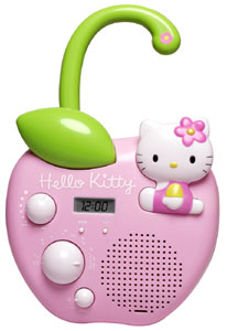 Hello Kitty apple like shower radio.jpg